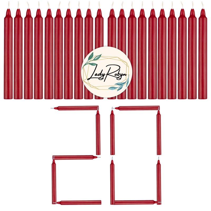 LadyRobyn Spell Candles (Set of 20, Red) - Image 4